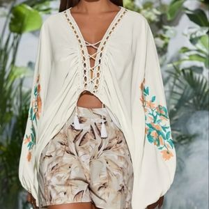 💥Boho embroidery top